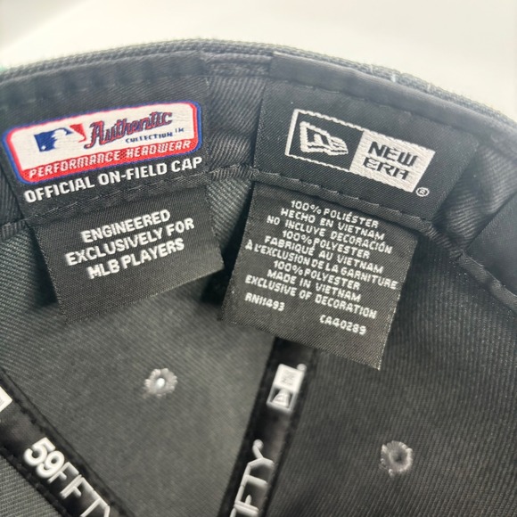 New Era 59FIFTY Fitted Hat Mens 7 2022 NY Mets Tie Dye Undervisor MLB Cap - Picture 5 of 6